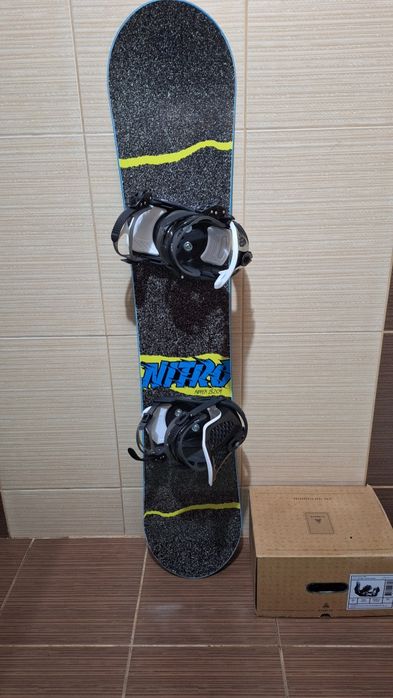 Placa snowboard Nitro Ripper 132cm-legaturi noi