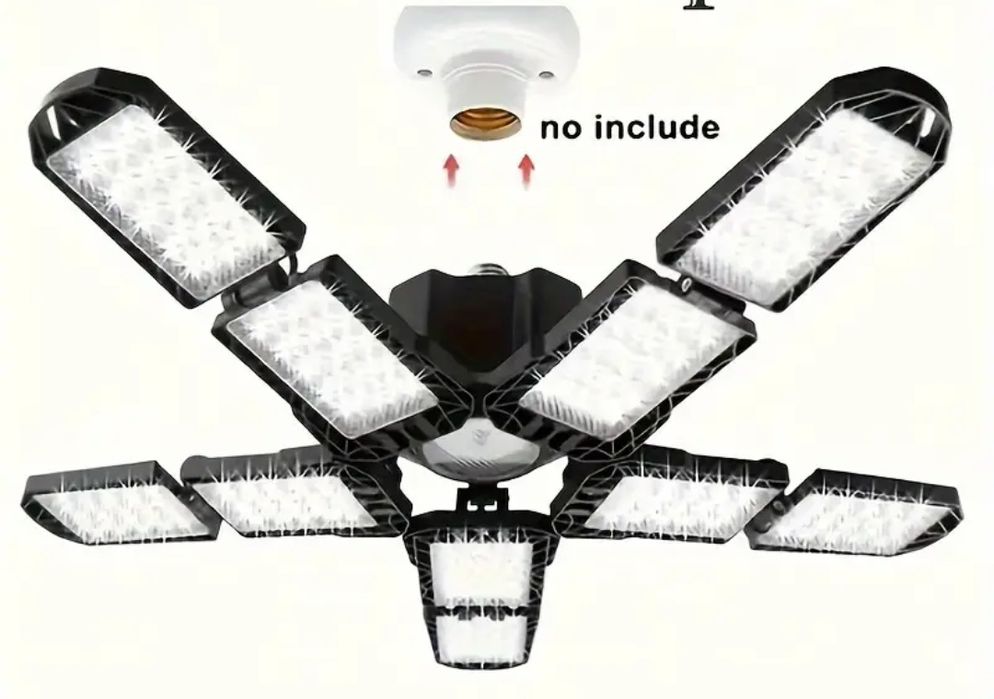 Мощна лампа за таван