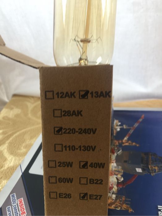 Лампочки доя освещения