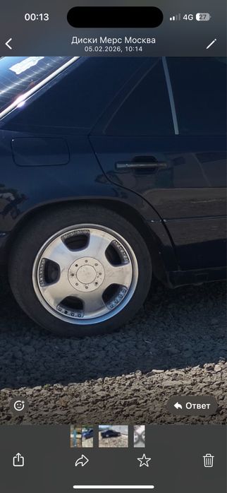 Продам диски с шинами r17 lorens