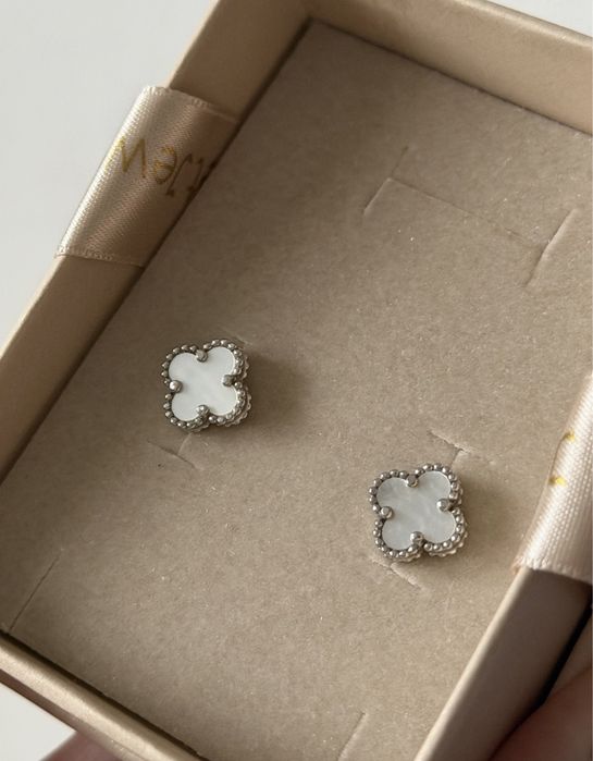 Van Cleef обеци и колие сребро 925