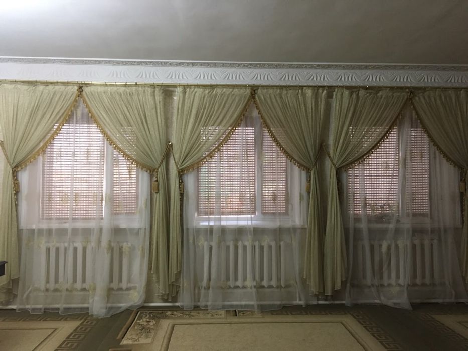 Продам комплект штор и тюли