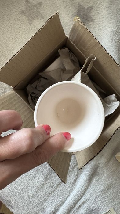 Гипсови камбанки и обувка за декорация нови