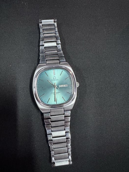 Omega seamaster tiffany blue