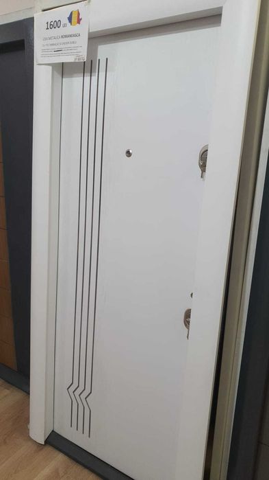 Usa metalica Alba Romaneasca cu tocul imbracat de la Arta Door redusa de la 1600 la 1250!
