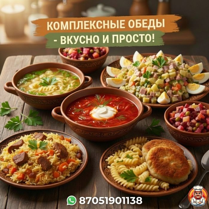 Комплексные обеды с доставкой