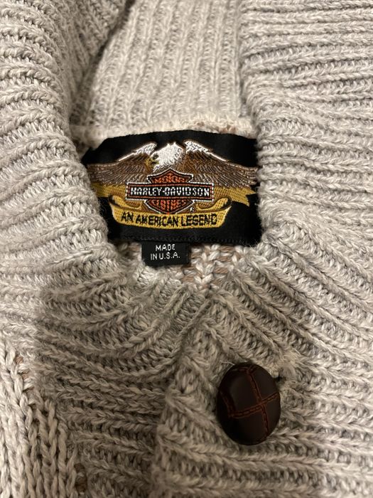 cardigan lana harley davidson XL