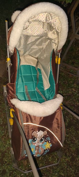 Зимние детские санки