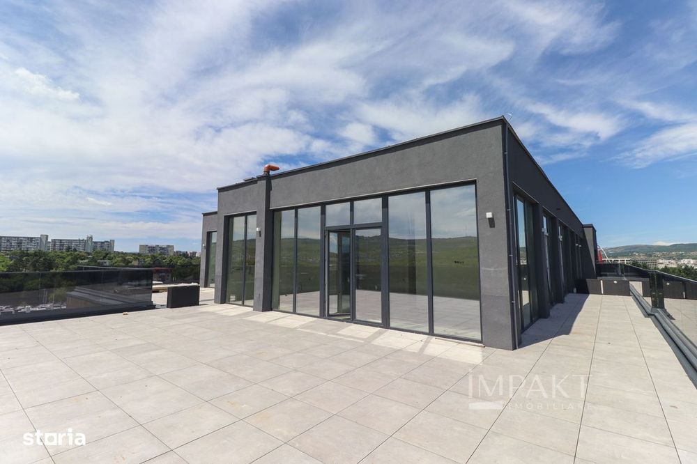 Penthouse de exceptie cu terasa panoramica de 104 m2  in Sopor !