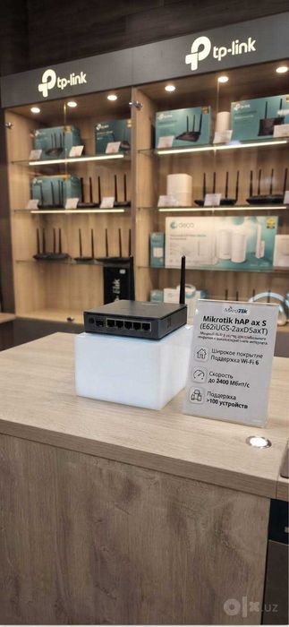 Dostavka.MikroTik hAP ax S E62iUGS-2axD5axT gigabit, router WiFi 6