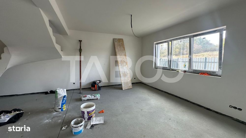 Casa de tip Duplex 4 camere  Comision 0 teren liber 230 pivnita Sibiu