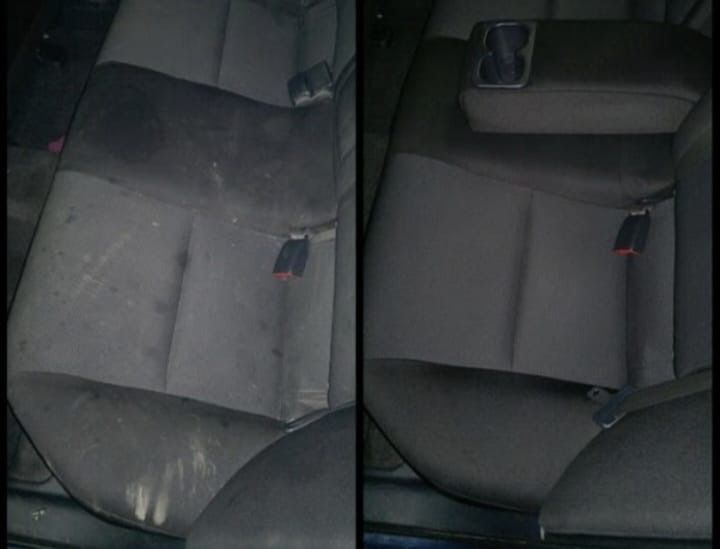 Химчистка автомобиля.Есть каспи RED