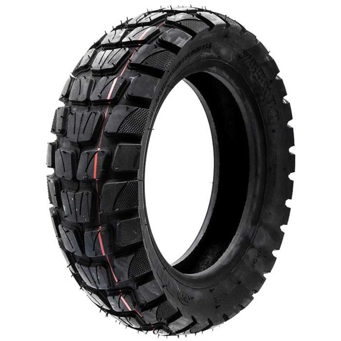 naton.ro Pachet PROMO: 1 x Cauciuc off-road 10x3.0-6 | 255x80 | 80/65-6 + 1 x Cameră 10x3 cu valvă îndoită la 90°, pt. trotinete Kukirin G3 Pro/M4