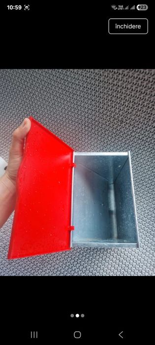 Dozator cereale iepuri metal