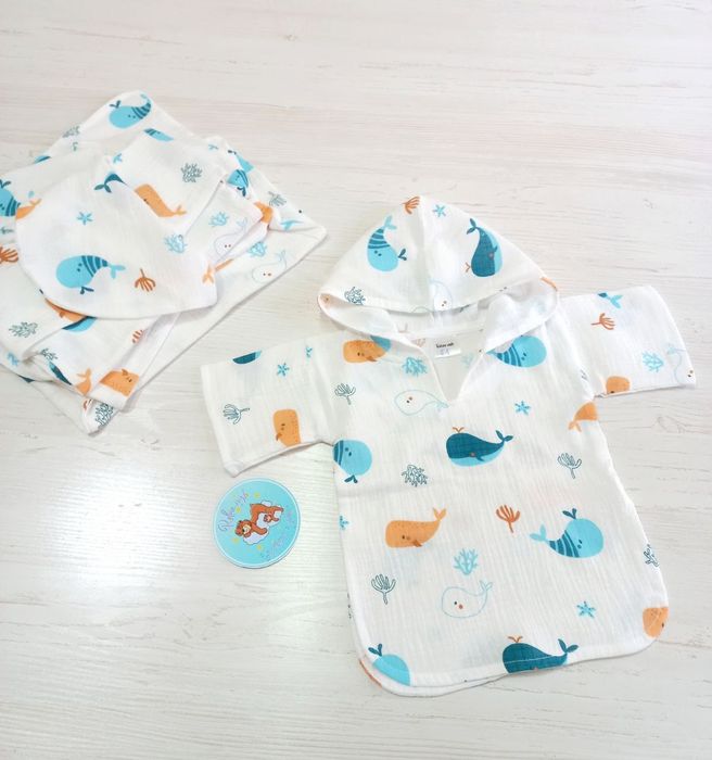 Муслин туники, пончо