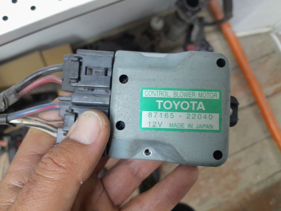 Моторчик печки и реостат (Лексус)