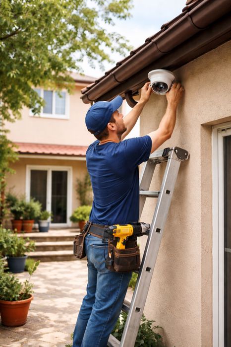 Установка камер видеонаблюдение