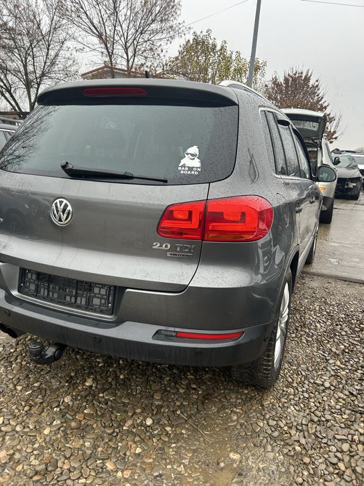 Bară spate completă cu 6 senzori parcare Volkswagen Tiguan Facelift