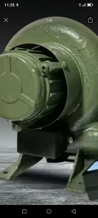 Вентилятор поддува.