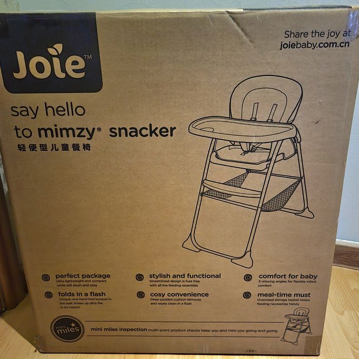 Стульчик для кормления Joie Mimzy Snacker