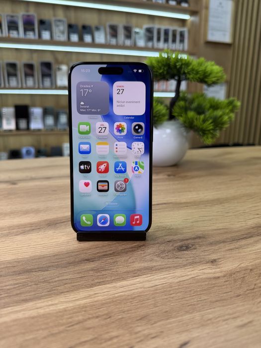 ‼️iPhone 15 Pro 128Gb Black - Stare foarte buna - Garantie 12 luni