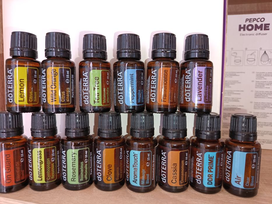 Етерични масла на Дотера.
