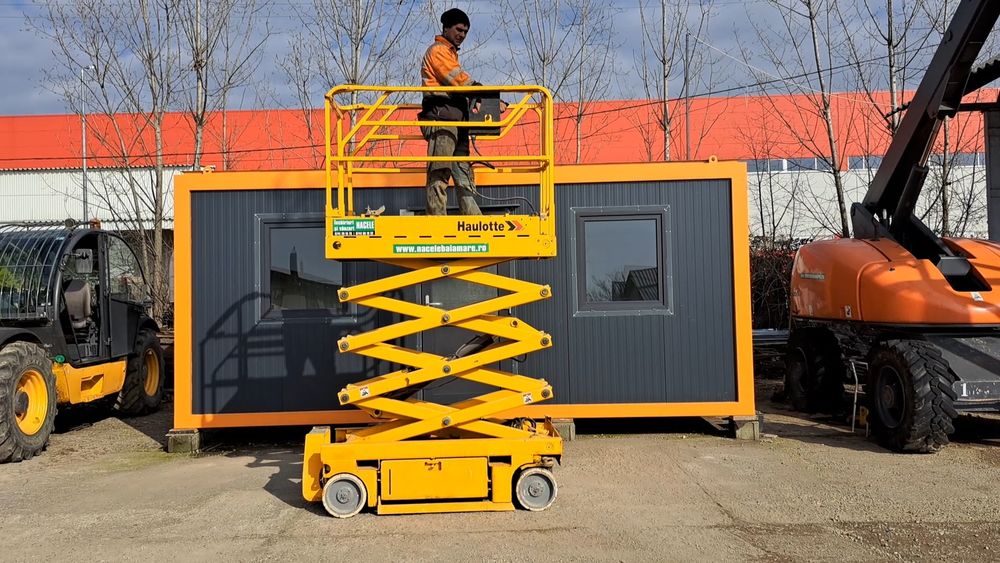 Nacele electrice de vanzare 8m, 10m, 12m, Haulotte JLG Genie, an 2012, second hand, incepand de la 5200 euro, vindem in rate