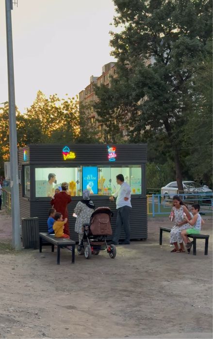 бутка сотилади. мороженое хотдог кофе