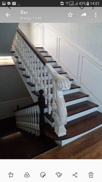 Металокаркас лестниц