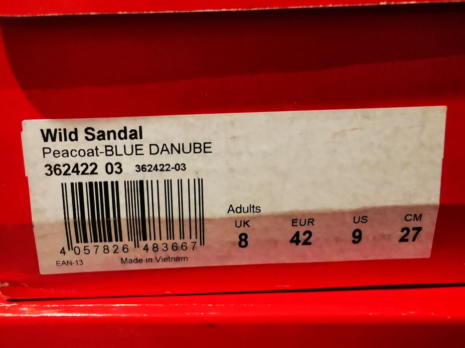 Puma sandale wild blue-danube măsură 42 nou de nou la cutie