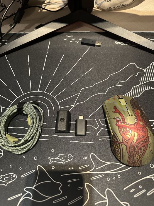 Геймърска мишка steelseries Dragon Lore CS2