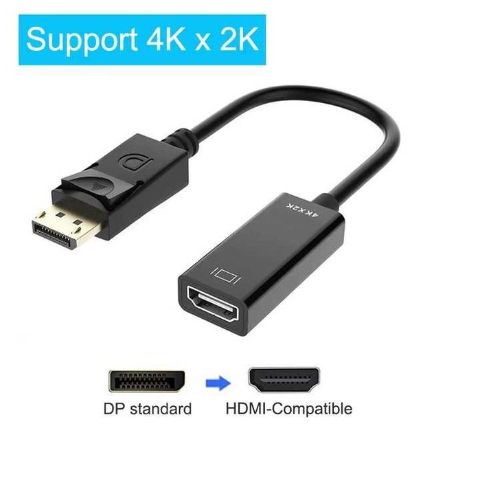 Адаптер DP to HDMI 4K 2160p 60Гц