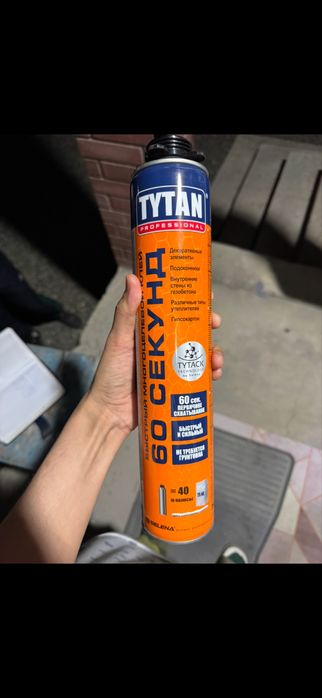 Tytan 60 секунд пена клей