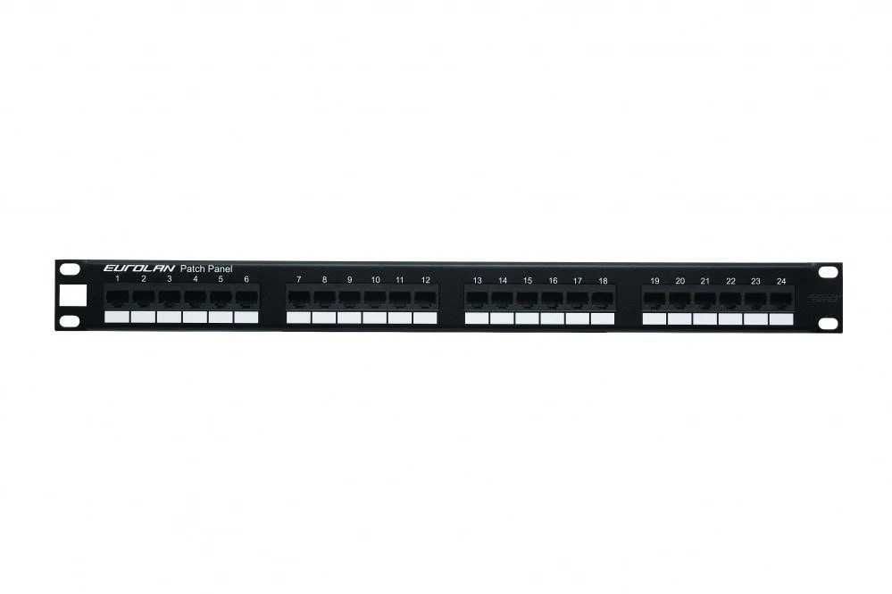 Патч-панель EUROLAN 24 порта, 19"