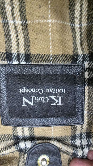 Оригинальная кожаная куртка