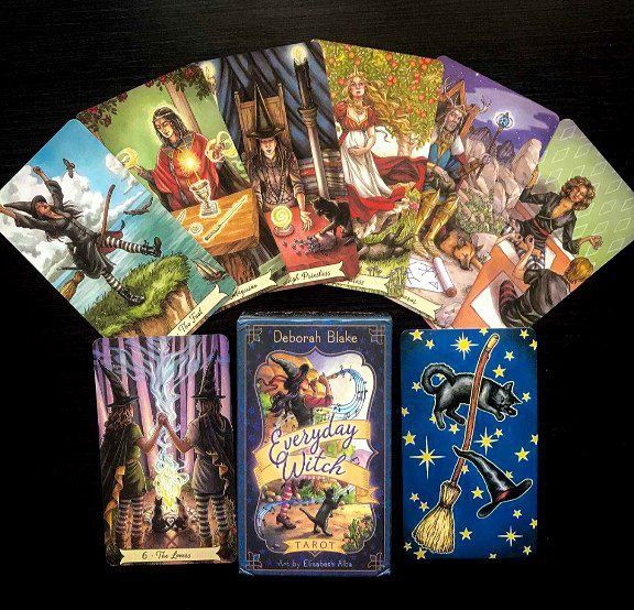 Карты МАК Повседневное Таро Ведьмы (Everyday Witch Tarot), разм. 6*10.