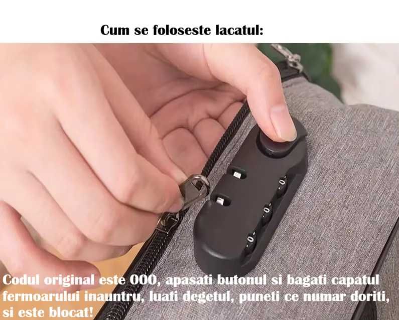 Geantă Ignifuga Documente Multicompartiment, Neagra