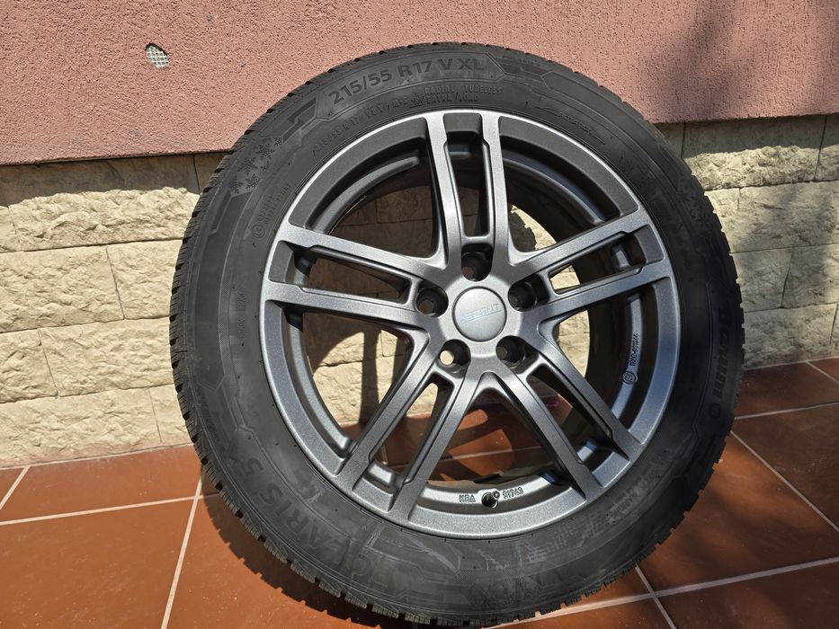 Jante aliaj Dezent + Anvelope iarna Barum