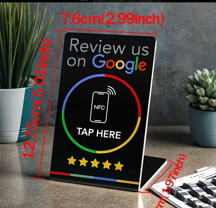 Google review cards - Гугъл карти за отзив