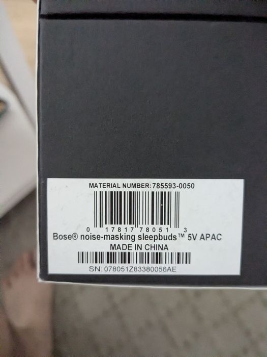 Bose sleepbuds noise masking