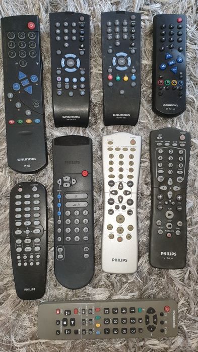 Дистанционни: PHILIPS, GRUNDIG ,PANASONIC -30лв/бр