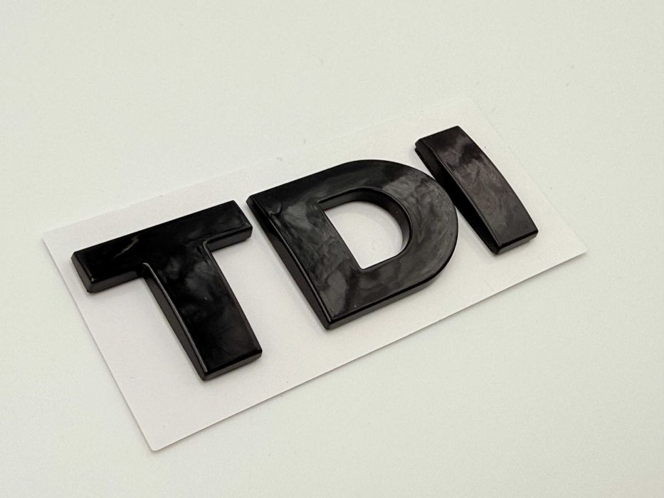 Emblema VW TDI negru
