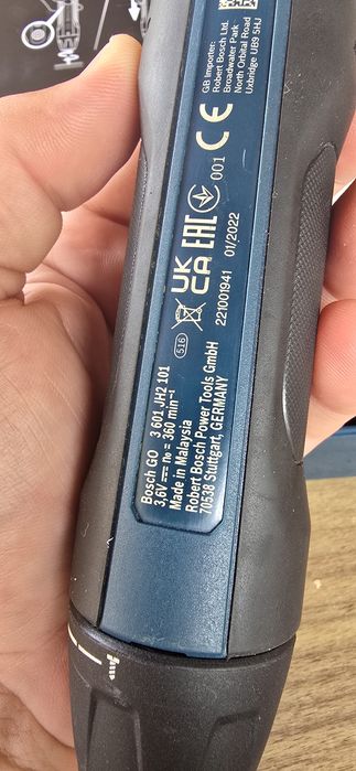 Surubelnita cu acumulator Bosch GO Professional