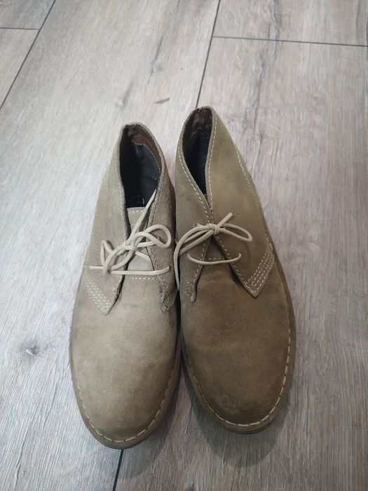 Детски обувки за момче Kangol от естествен велур 35,5 номер