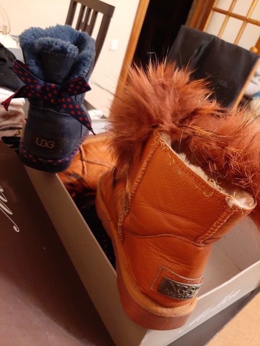 Уги меховые сапожки3100