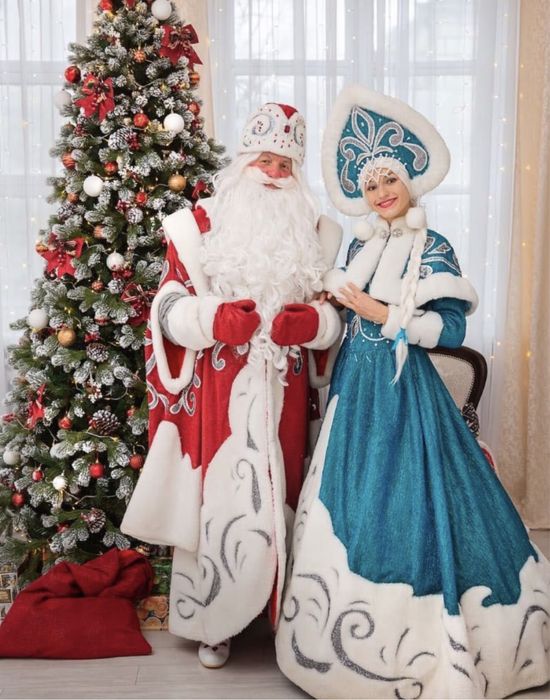 Поздравление Дед Мороза и Снегурочки, Корпоратив, На дом , Алматы