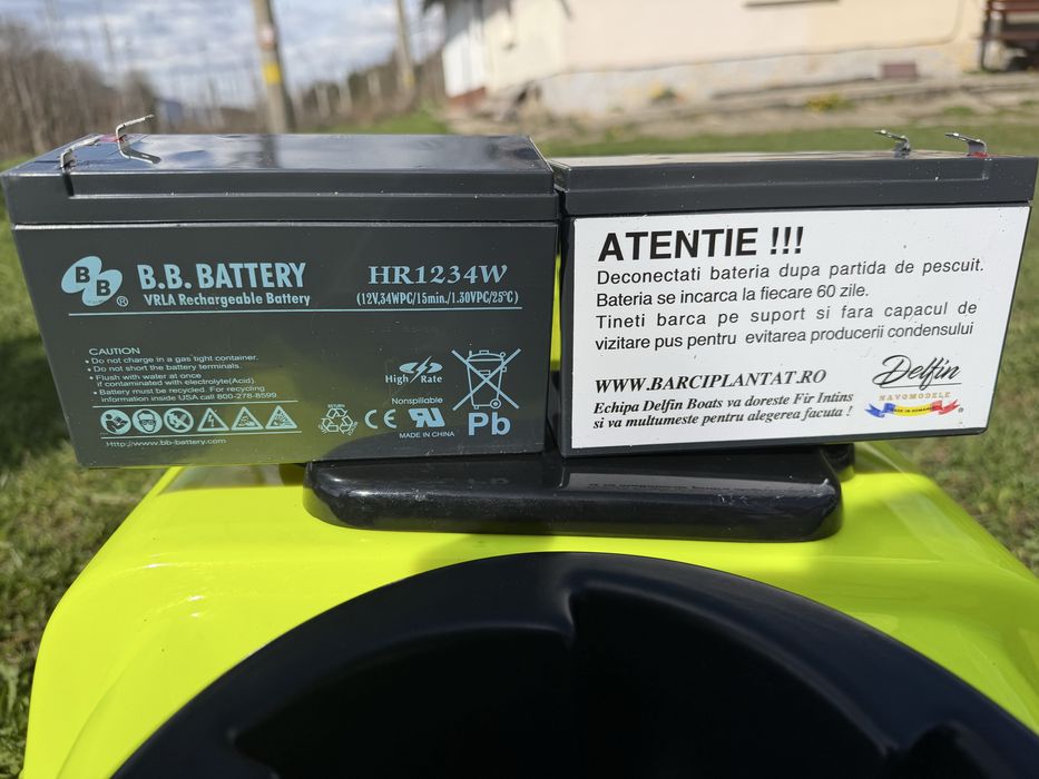 Barca navamodel delfin xxl cu sonar