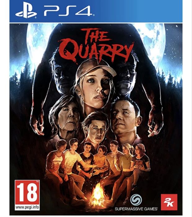 The Quarry диск на  PS4