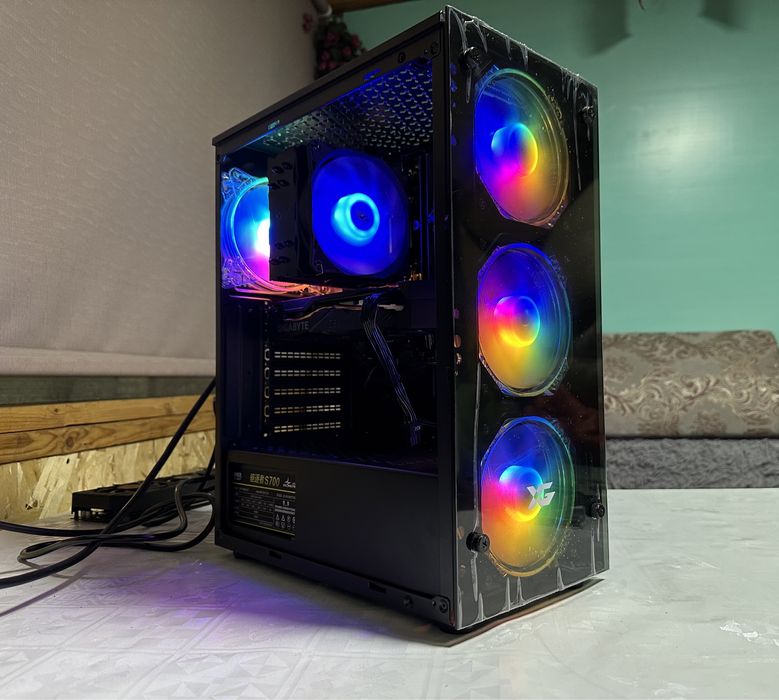 Игровой компьютер intel Core i3-12100/16Gb/SSD 512Gb/RTX 2060 Super