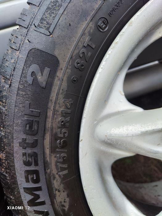 4 лети джанти 4х100 с хубави зимни гуми